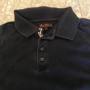 Worn Ben Sherman polo shirt.